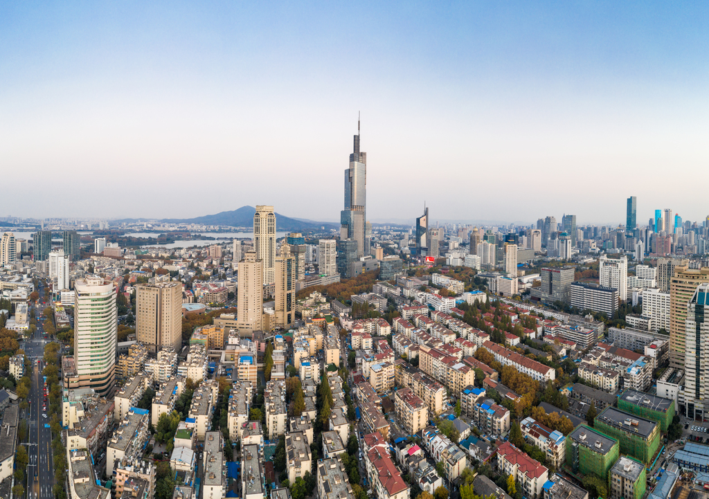 南京城市风光图片