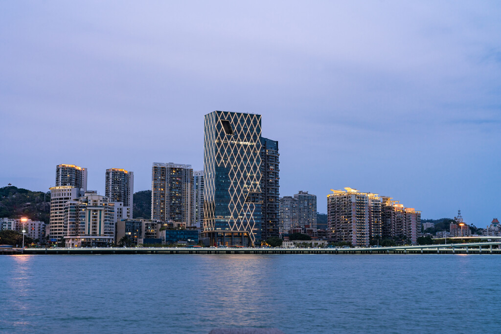 厦门城市夜景图片