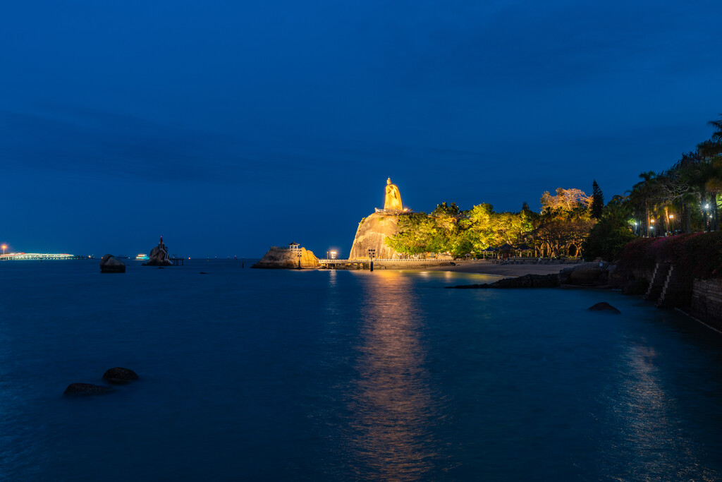 厦门鼓浪屿夜景图片