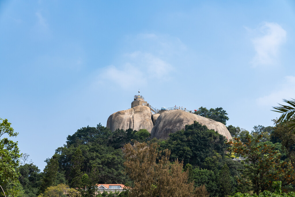 厦门鼓浪屿日光岩图片