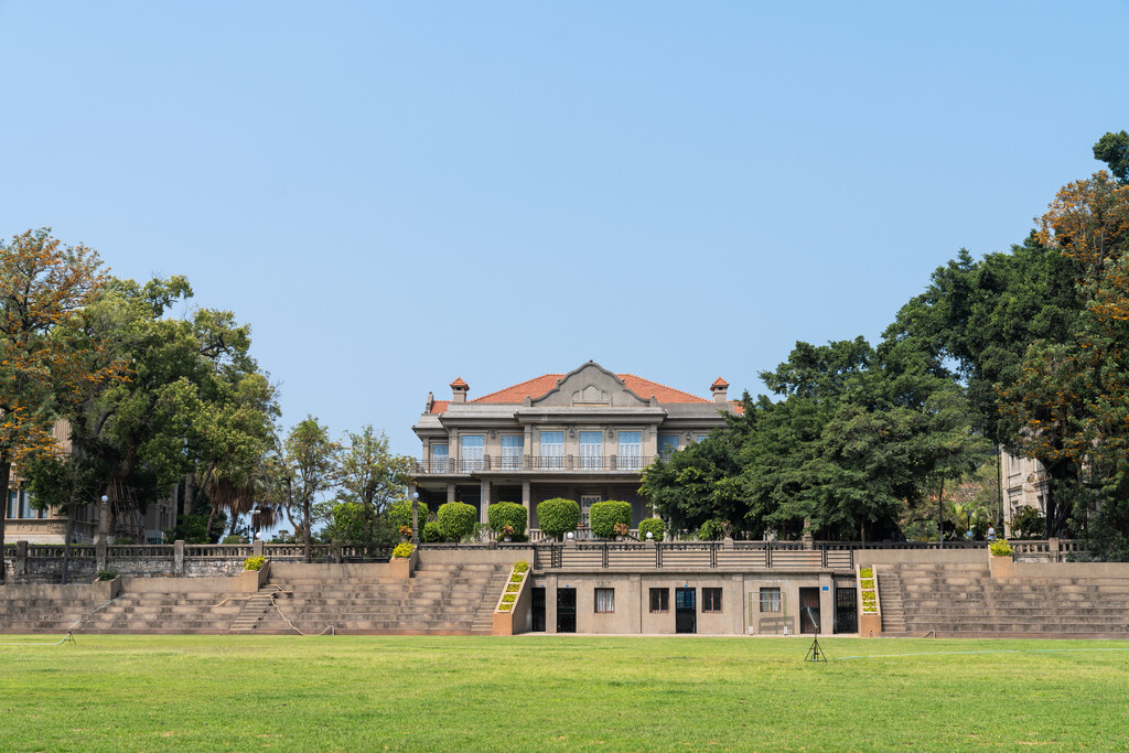 厦门鼓浪屿马约翰体育场图片