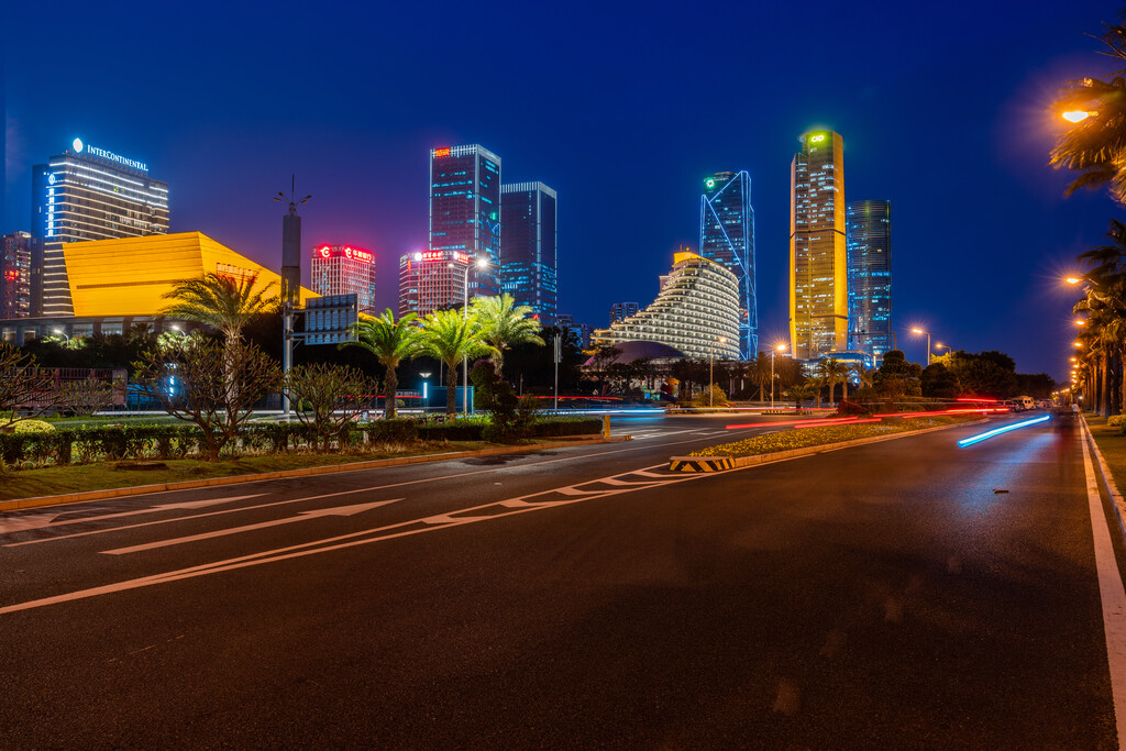 厦门城市夜景图片