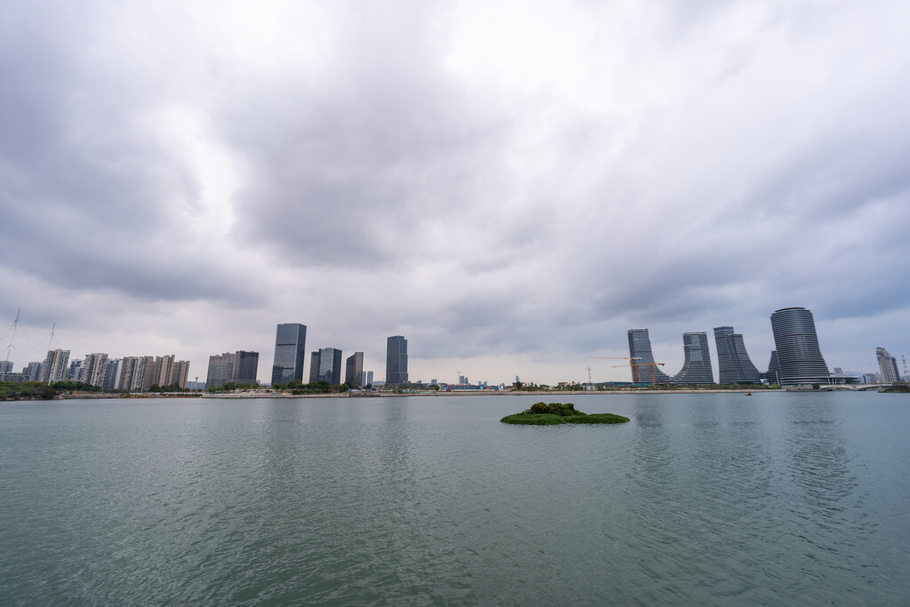 厦门海沧湖水秀公园图片