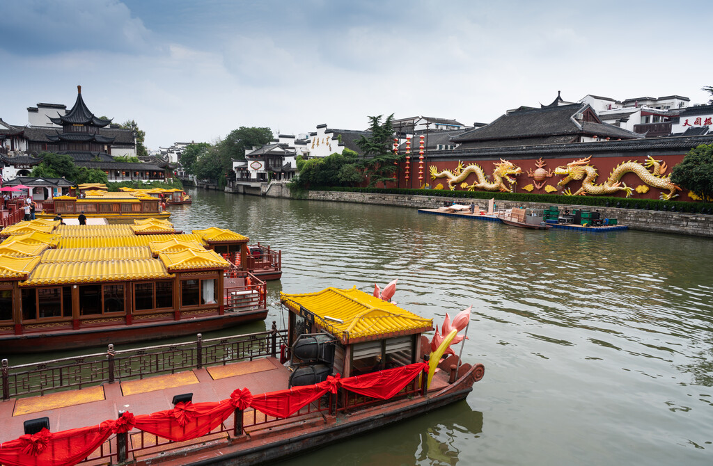 南京秦淮风景区图片