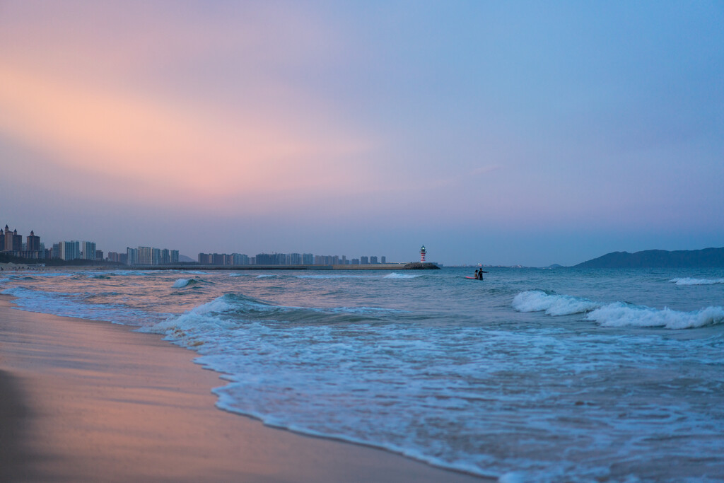 三亚清水湾海滨风光图片