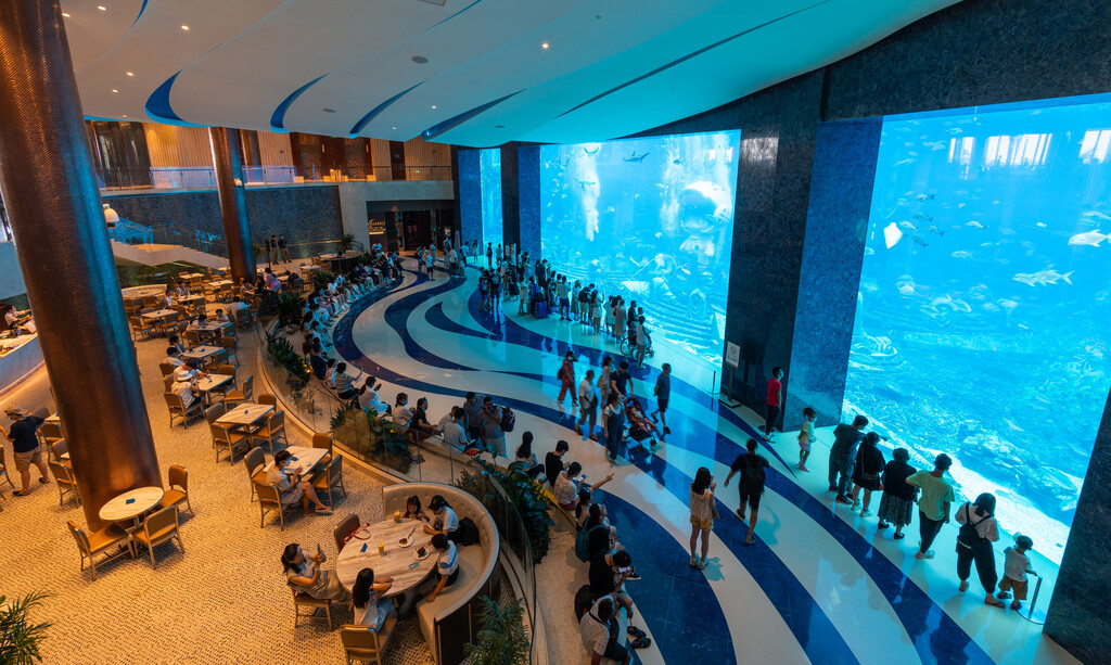 亚特兰蒂斯酒店水族馆图片