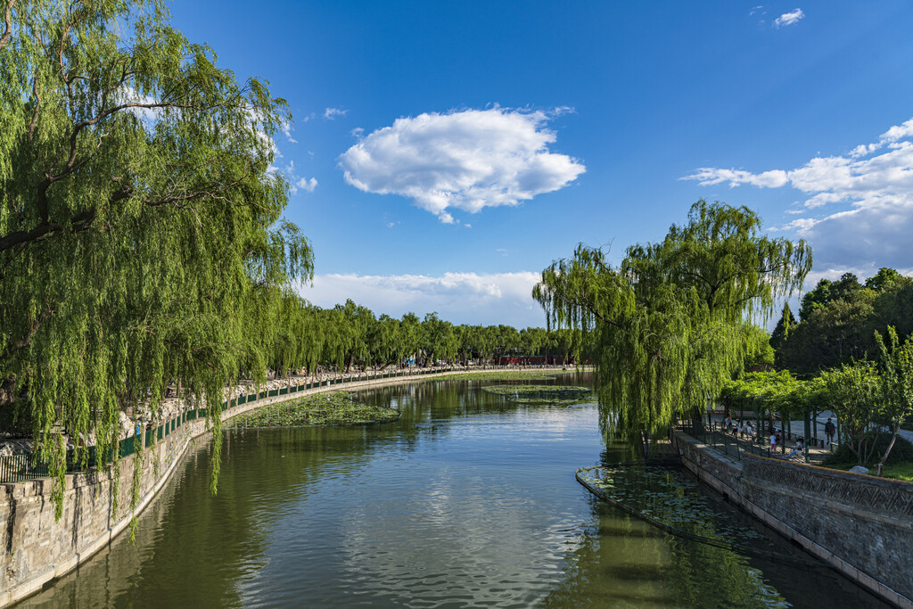 北京北海公园景观图片