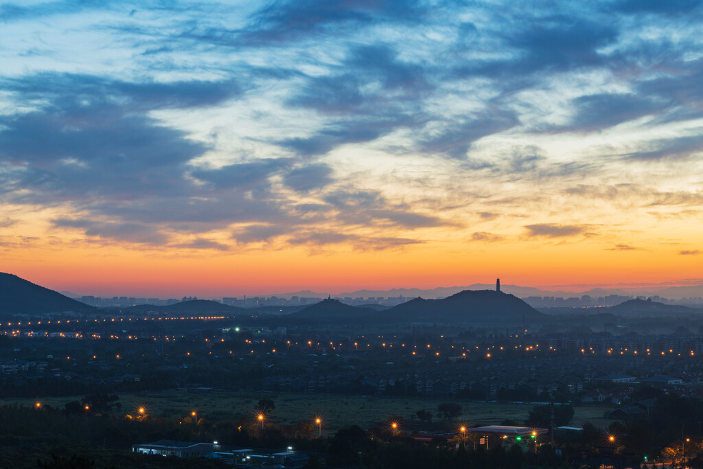 北京城市夜景图片