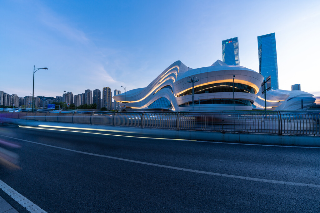 长沙城市夜景图片