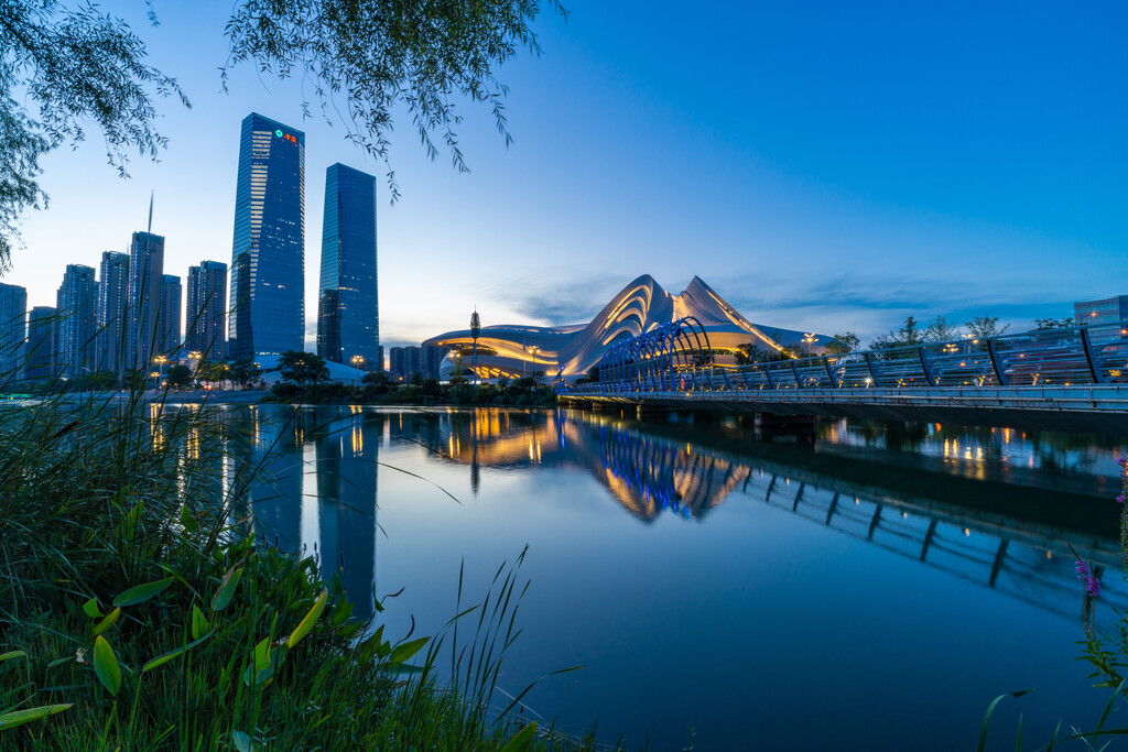 长沙城市夜景图片