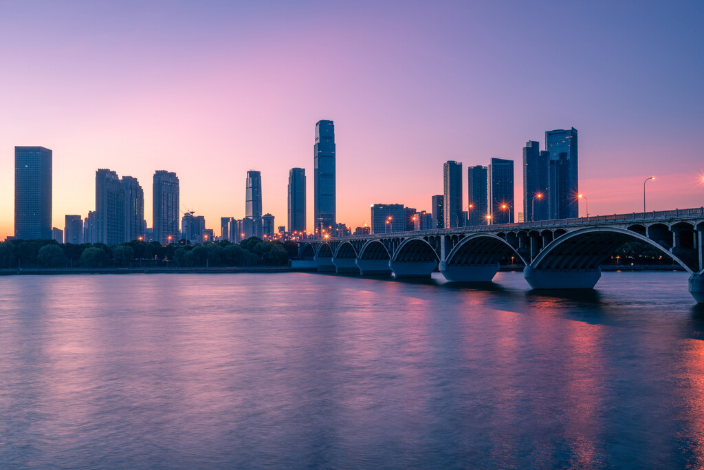 长沙城市夜景图片