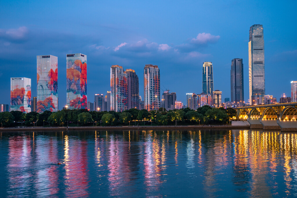 长沙城市夜景