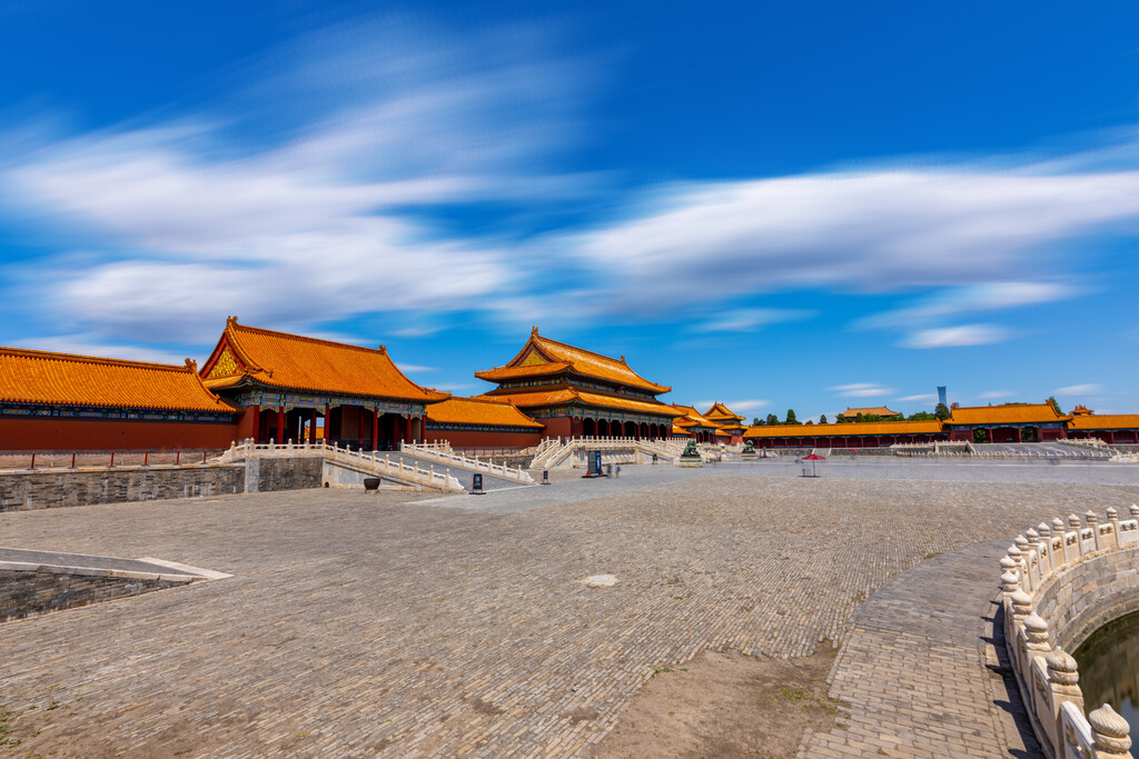 北京故宫太和门图片