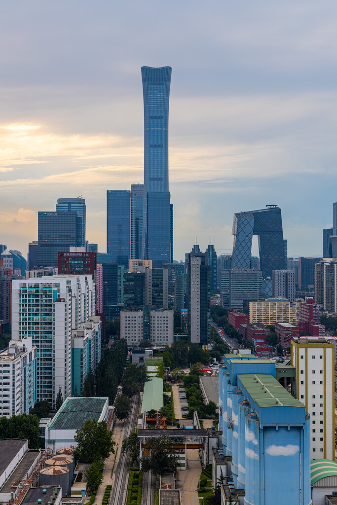 北京国贸CBD中央商务区风光图片