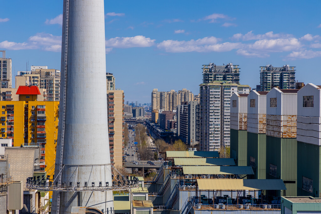 北京城市工厂风光图片